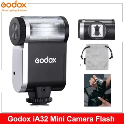 Godox iA32 mini Camera Flash Light CTT Manual Speedlite Canon Nikon Sony Olympus - Image 1 of 4