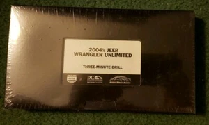 2004 1/2 Jeep Wrangler Unlimited  3 Minute Drill VCR Tape - Picture 1 of 1