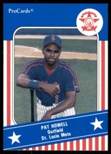 1991 ProCards Florida State League All-Stars Pat Howell St. Lucie Mets #FSL32