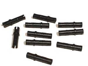 Lego Technic 10x Pins Verbinder schwarz 3L #6558 - Bild 1 von 1