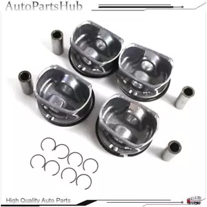 4PCS Piston & Ring Set For MINI Cooper Countryman Paceman R55 R56 R57 2006-2016 - Picture 1 of 15