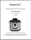 Instant Pot IP-LUX 60 v3  Manual - 22 page Programmable Smart cooker User Guide