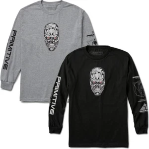 Primitive Skateboarding Men's X Terminator 2 Skynet Long Sleeve Tee T-Shirt - Picture 1 of 7