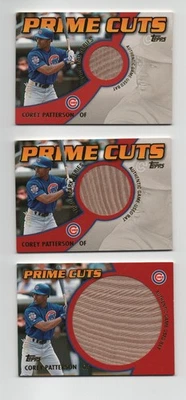 2002 Topps Prime Cuts Relics Set Corey Patterson #PCP-CP /200 /100 /50 - Image 1 of 2