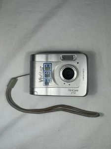 Vivitar ViviCam 3750 Digitalkamera Silber 3,3MP getestet funktioniert - wie besehen - Bild 1 von 10