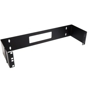 Startech 2u 19 Inch Hinged Wall Mount Bracket For Patch Panels (black) - Picture 1 of 1