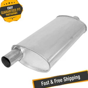 AP Exhaust 3762 Enforcer Series Aluminized Steel Oval Glass Pack Exhaust Muffler - Bild 1 von 10