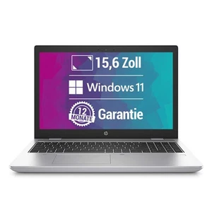 HP ProBook 650 G5 15,6 Zoll Full HD i5-8265U 16GB 512GB SSD Windows 11 Pro - Afbeelding 1 van 3