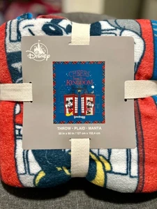 Disney Parks Cheers to the United Kingdom World Showcase throw 50x60” New - Picture 1 of 8