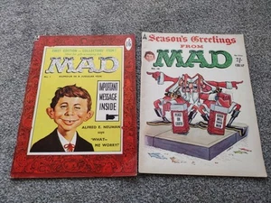 MAD #1 First Edition & #18 comic UK magazine Collectors' item B - Bild 1 von 19