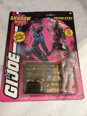 Figura de acción GI Joe 1993 Shadow Ninjas Snake Eyes NUEVO Foto 1 de 4
