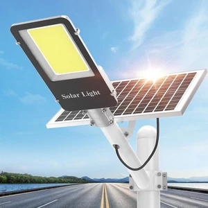 Solar Street Lights Outdoor Waterproof - 6000W Solar Lights Outdoor Dusk to D... - Picture 1 of 8