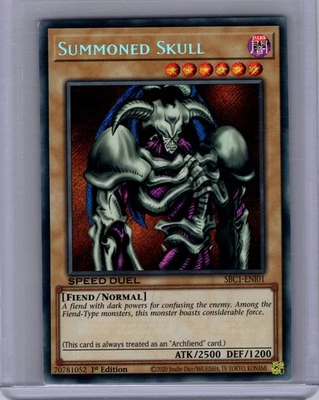 Yugioh Speed Duel: Streets of Battle City #SBC1-ENI01 Summoned Skull NM - Image 1 of 2