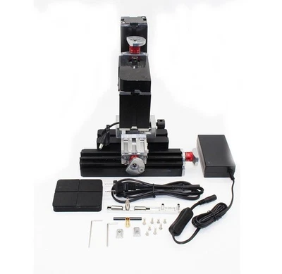 High Power Mini Wood Metal Lathe DIY Micro Milling Machine Mill 12000rpm 60W 12V - Image 1 of 4