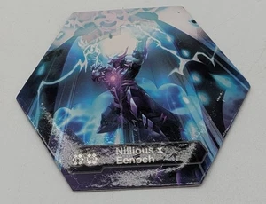 Bakugan Armored Alliance Nillious x Enoch Hexagon Card - Picture 1 of 2