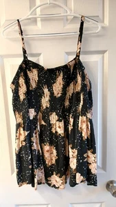 Torrid Cold Shoulder Floral Blouse – Size 1 – Flirty, Feminine, Fiercely Stylish - Picture 1 of 7