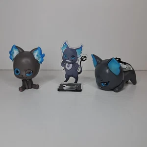 Disney Twisted Wonderland Grim SET 3 Figuren Acryl Vinyl Chokonose - Bild 1 von 10