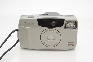 Canon Filmkamera Sure Shot 60 Zoom 35mm Point and Shoot - funktioniert aber ohne Blitz - Bild 1 von 5