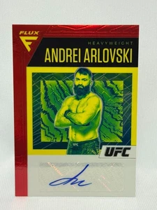 2021 Panini Chronicles UFC Andrei Arlovski Flux Auto RED - Bild 1 von 2