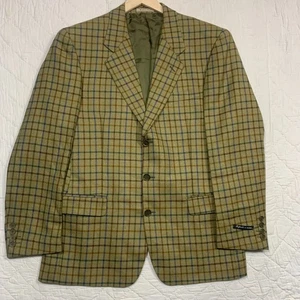 Herren Vintage Lanificio Fedora grün karierter Anzug Blazer Größe 41 - Bild 1 von 15