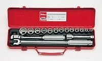 Koken 1/2" Square Socket Set, 17 Pieces, 4230M - Image 1 of 1