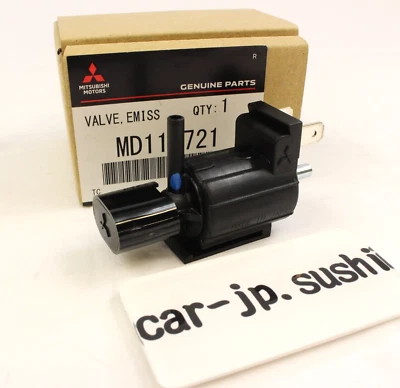 Mitsubishi Genuine LANCER EVO5 EVO6 CP9A MD113721 Valve Emission Solenoid OEM - Image 1 of 4