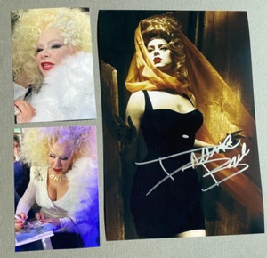 Dianne Brill ""fashion designer, modella"" autografo firmato di persona 8x12 foto - Foto 1 di 1