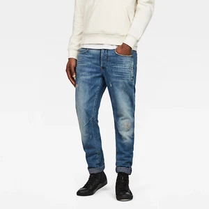 G-Star Jeans 'D-STAQ 3D TAPERED' Dark Aged Restored 195 Tapered Fit Size W30 L32 - Picture 1 of 4