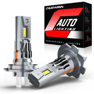 LED Headlight Kit H7 6000K White Low Beam Bulbs for MAZDA MX-5 Miata 2006-2015 Foto 1 de 4