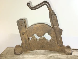 Vintage Pipe Vise  Enterprise A 8 Rare 2 Pipe Holder - Picture 1 of 4