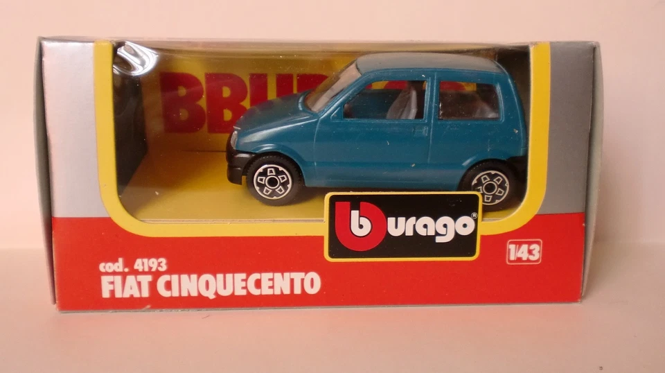 BBURAGO 1/43 - 4193 FIAT CINQUECENTO 500 - Immagine 1 di 1