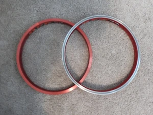 Alienation 20 inch 48 Spoke Red Bmx Rims (Nice) - Picture 1 of 3