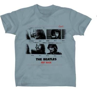 The Beatles Get Back Let It Be Apple Records Rock music Band T Shirt BTL-1030 - Image 1 of 3