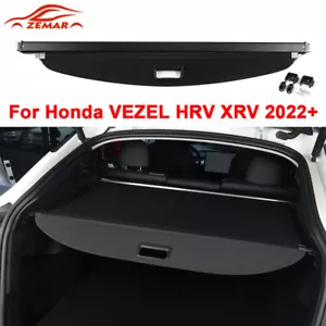 Cubierta de seguridad del maletero trasero sombra negra para Honda VEZEL HRV XRV 2022+ - Imagen 1 de 8