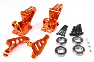 GTB Metal Baja Front Wheel Hub Carrier Steering Parts for HPI KM Rovan 5b ss 5sc - Picture 1 of 3