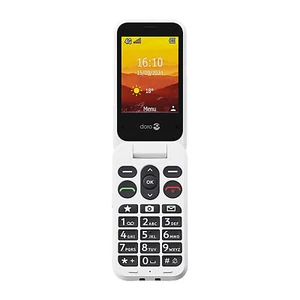 Doro Leva L20 LTE Smartfon Telefon z klapką Telefon dla seniora Czerwony/Biały Darmowa wysyłka - Zdjęcie 1 z 7