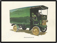 1905-1915 Mack Trucks New Metal Sign: Hi-Cab Van Featured