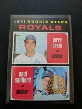 2020 Topps Heritage Buyback 1971 Original 50th Anniversary #247 Royals Rookies