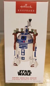 2023 Hallmark Keepsake Star Wars R2D2 Drink Serving Droid Limited Edit Ornament - Picture 1 of 3