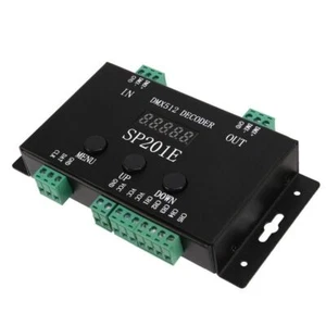 SP201E DMX512 To SPI Controller Decoder DC 5V-24V For WS2811 WS281B LED strip - Picture 1 of 9