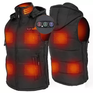 Heated Vest with Battery for Men Lightweight Heating Vest for Outdoor Hunting - Picture 1 of 6