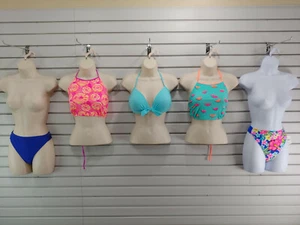 NEW Lot of 5 Women's Clothing Swimwear size XL X Large Bikini Tankini Tops 368 - Picture 1 of 12