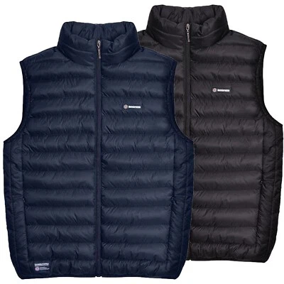 Mens Lambretta Fashion Designer Body Warmer Lightweight Padded Gilet - Image 1 of 4
