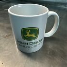 John Deere Landscape Coffee Mug White Green Ceramic Cup