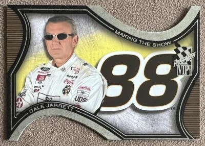 2001 Press Pass VIP Making the Show Dale Jarrett #MS23 NASCAR Insert - Image 1 of 2