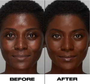 1 Pack! Uoma by Sharon C Flawless IRL Skin Perfecting Foundation, Black Pearl - Picture 1 of 6