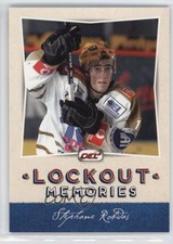 2013 DEL Playercards Deutsche Eishockey Liga Lockout Memories Stephane Robidas