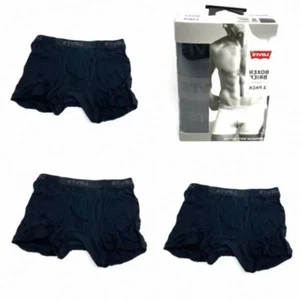 Levi's Boxer Brief 3-Pack Black Men's Size S 28497 0005 Under Cotton - Picture 1 of 3
