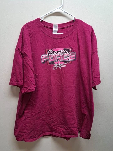 NHRA Brittany Force John Force Racing Men's T-Shirt XXXL Cover