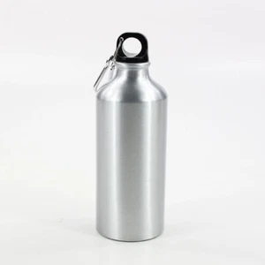 10pcs 600ml Heat Transfer Aluminium Water Bottle Silver Sublimed Coated Bottle - Picture 1 of 4